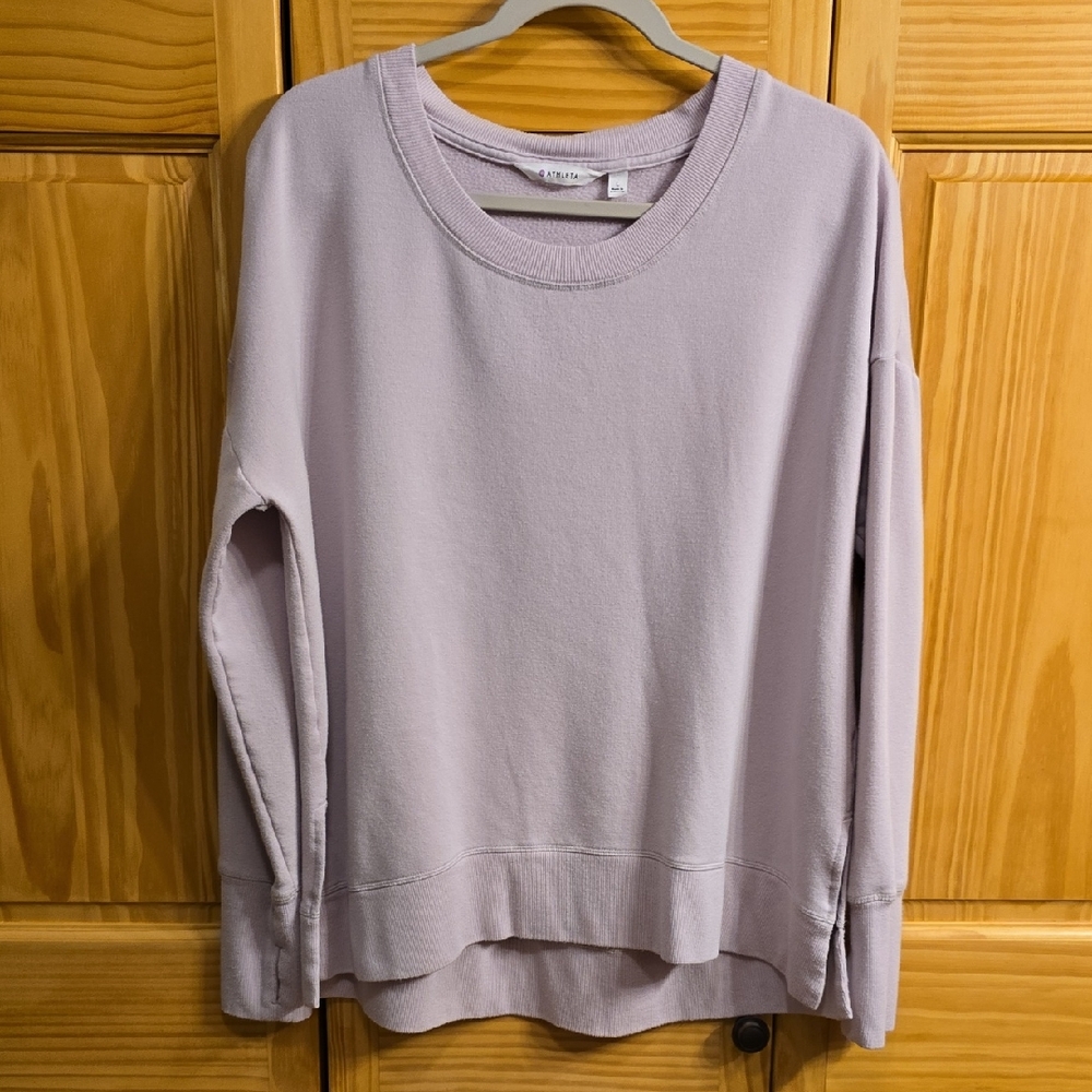 Athleta Lavender Sweatshirt
